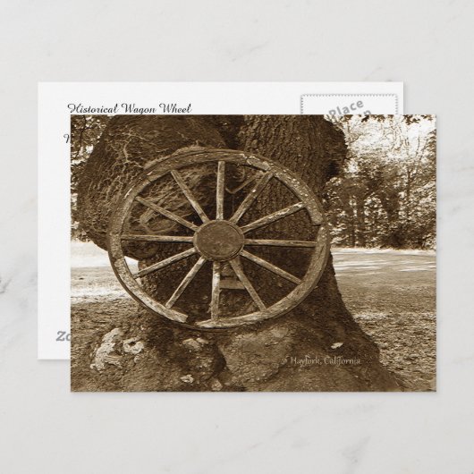 Historisch wiel briefkaart (Voorkant / Achterkant)