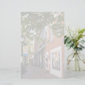 Historisch winkelcentrum briefpapier (Staand voorkant)