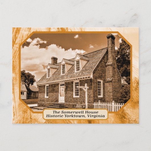 Historisch Yorktown, Virginia Briefkaart (Voorkant)
