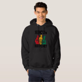 Historisch zwarte Universiteit Hbcu Black H Hoodie (Voorkant volledig)