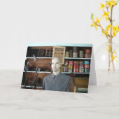 Historische algemene winkel kaart (Gele Bloem)