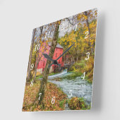 Historische Alley Mill Wandklok (Hoek)