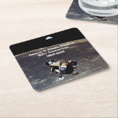 Historische Apollo 11 Moon Mission 50th Jubileum Kartonnen Onderzetters (Schuin)