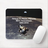 Historische Apollo 11 Moon Mission 50th Jubileum Muismat (Met muis)