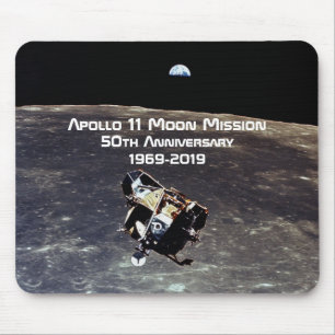 Historische Apollo 11 Moon Mission 50th Jubileum Muismat
