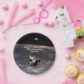 Historische Apollo 11 Moon Mission 50th Jubileum Papieren Bordje (Feest)