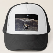 Historische Apollo 11 Moon Mission 50th Jubileum Trucker Pet (Voorkant)