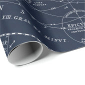 historische astronomische  marine cadeaupapier (Rol Hoek)