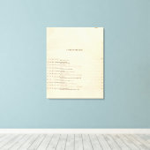 Historische Atlas Index 1828 AD Canvas Afdruk (Insitu (Houten vloer))