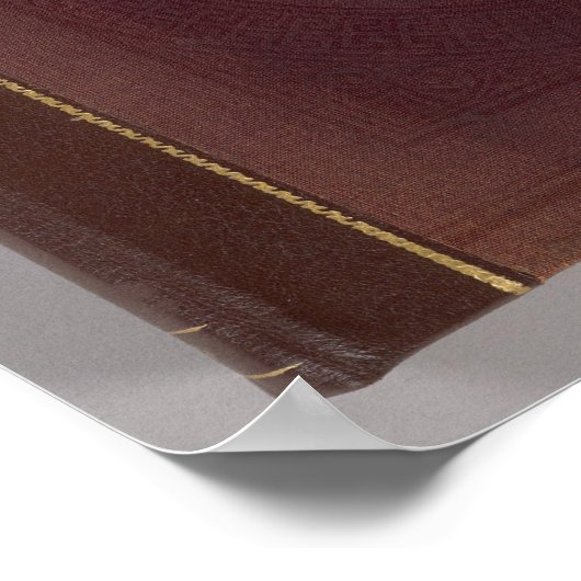 historische atlas voor de kust van New Jersey Poster (Hoek)