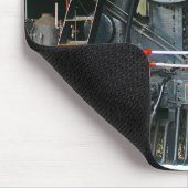 Historische Black Steam Engine Florida East Coast Muismat (Hoek)