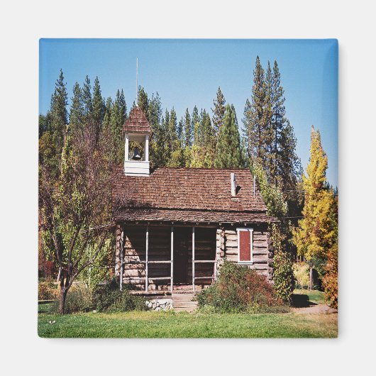Historische Blanchard Schoolhouse..... Magneet (Voorkant)
