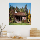 Historische Blanchard Schoolhouse..... Poster (Keuken)