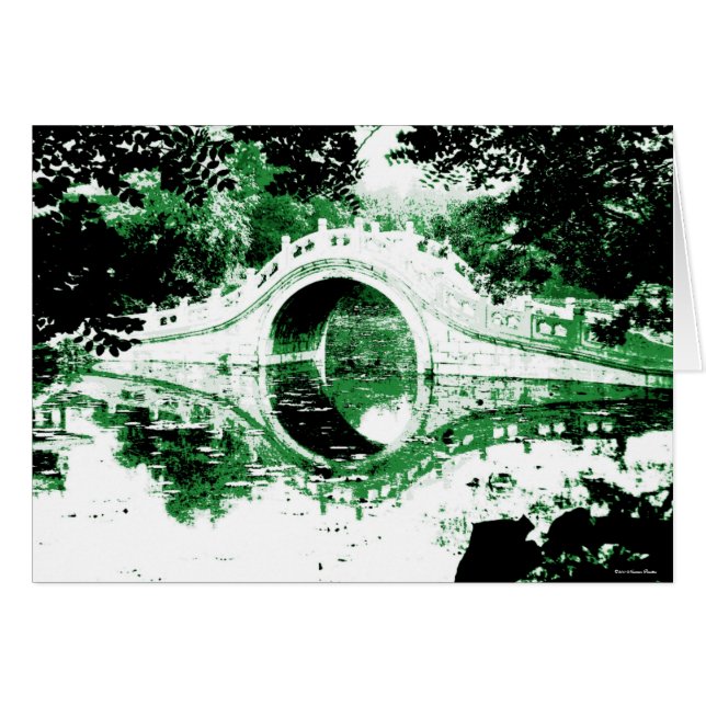 Historische Bridge-Kaart (Voorkant Horizontaal)
