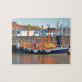 Historische Britse reddingsboot Legpuzzel (Horizontaal)