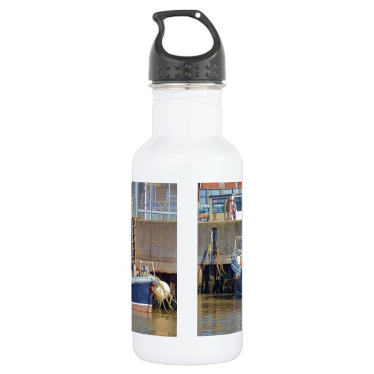 Historische Britse reddingsboot Waterfles (Achterkant)