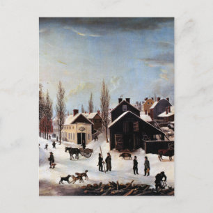 HISTORISCHE BROOKLYN CHRISTMAS CARD FEESTDAGENKAART