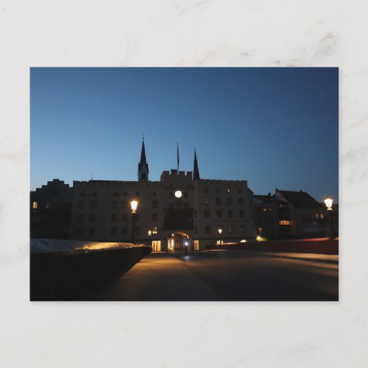 Historische Brucktor Gateway in Wasserburg am Inn Briefkaart (Voorkant)