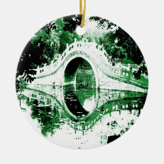 Historische brug keramisch ornament (Voorkant)