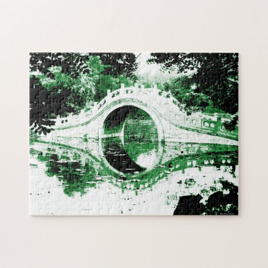 Historische brug Puzzle Legpuzzel (Horizontaal)