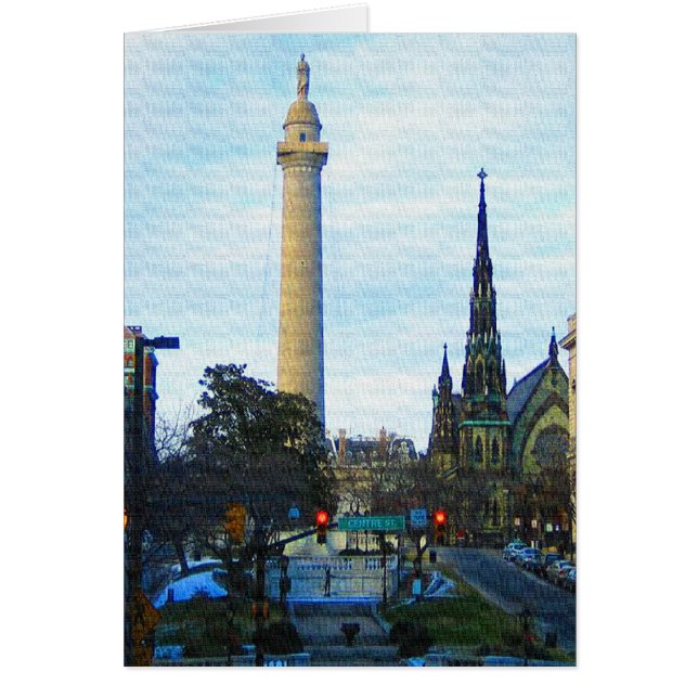 Historische buurt Washington Monument (Voorkant)