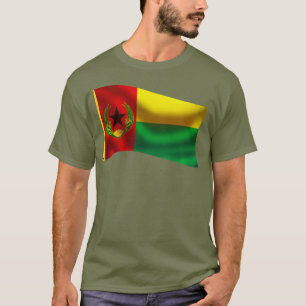 Historische Cabo Verde Oude Vlag Waved T-shirt