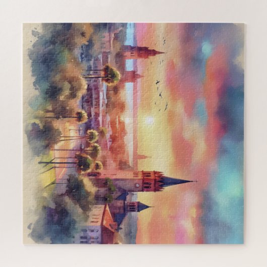 Historische charme van St. Augustine Legpuzzel (Horizontaal)