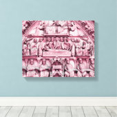 Historische, Christelijke beeldhouwwerken Notre Da Canvas Afdruk (Insitu (Houten vloer))