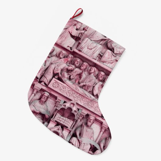 Historische, Christelijke beeldhouwwerken Notre Da Grote Kerstsok (Voorkant (Hangend))