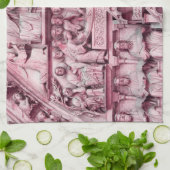 Historische, Christelijke beeldhouwwerken Notre Da Theedoek (Gevouwen)