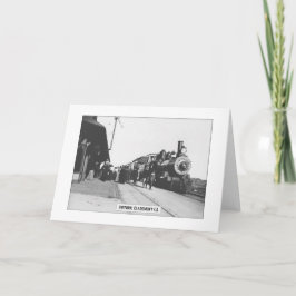 Historische Claremont - Gevouwen Wenskaart Kaart