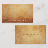  Historische Creatieve Plain Matte Luxury Visitekaartje (Voorkant / Achterkant)