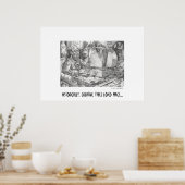 Historische, creatieve types hielden van Macs Poster (Keuken)