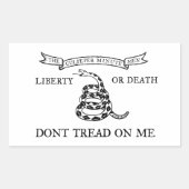 Historische Culpeper Flag Sticker sets (Voorkant)