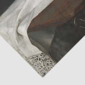 historische Dog Caesar Wilhelm Trübner Tissuepapier (Detail)