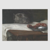 historische Dog Caesar Wilhelm Trübner Tissuepapier (Voorkant)
