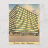 Historische Drayton Arms Appartement Savannah GA Briefkaart (Voorkant)