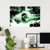 Historische druk van de Brug Poster (Thuiskantoor)