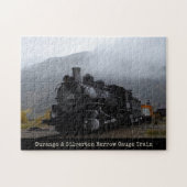 Historische Durango & Silverton smalspoor Legpuzzel (Horizontaal)