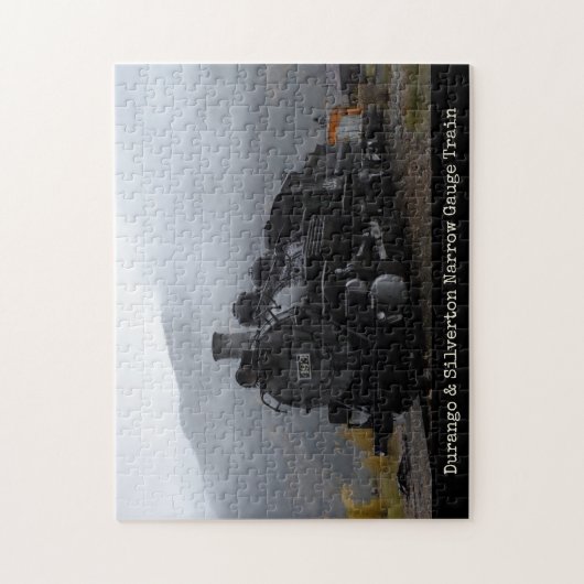 Historische Durango & Silverton smalspoor Legpuzzel (Verticaal)