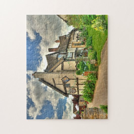 Historische Engelse landscène Legpuzzel (Verticaal)