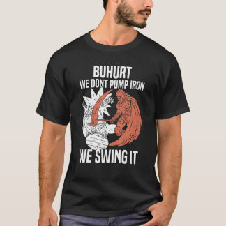 Historische Europese vechtsporten Bupijn krijgskun T-shirt