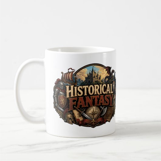 Historische Fantasy Koffiemok (Links)