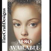 Historische Fantasy Portret Vrouw BG1 Decoupage Tissuepapier