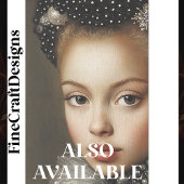 Historische Fantasy Portret Vrouw BG3 Decoupage Tissuepapier