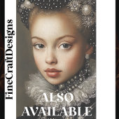 Historische Fantasy Portret Vrouw BG3 Decoupage Tissuepapier