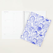 Historische feministische pioneers Blue Toile Planner (Display)