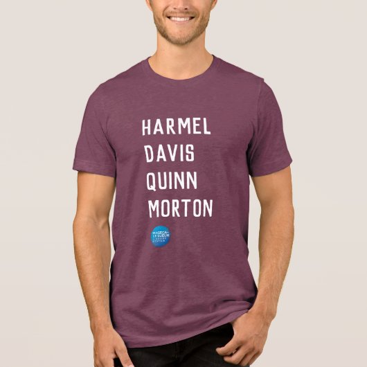 Historische fictie auteurs T-shirt (Voorkant)