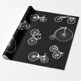 Historische fiets cadeaupapier