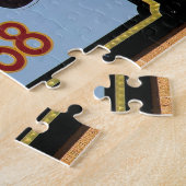 Historische Firetruck Art Wall - 20x30 Jigzaag Puz Legpuzzel (Zijkant)